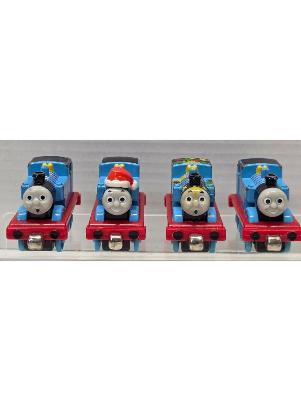 Vintage 2002 Thomas Train Lot Learning Curve Gullane Christmas Paint Rare